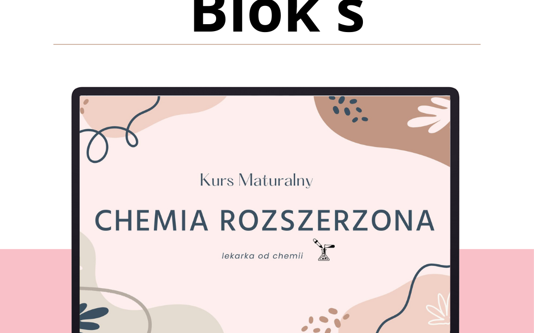 Pierwiastki bloku s - Kurs maturalny z chemii