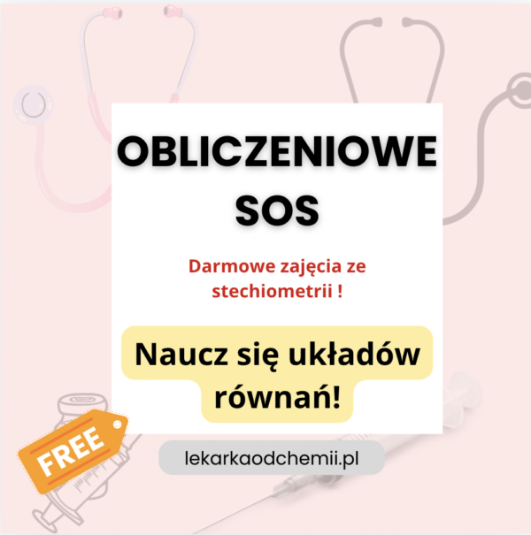 Stechiometria wstęp i układy równań